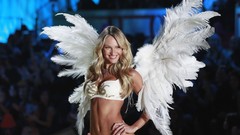 Woman wings blondes angels candice swanepoel Victorias Secret