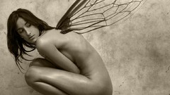 Woman wings Photo manipulation
