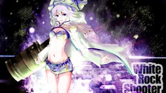 Woman winter touhou black