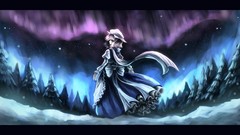 Woman winter touhou letty