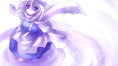 Woman winter touhou letty
