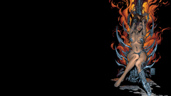 Woman witchblade armor artwork