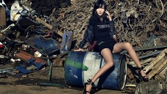 Woman wonder asians models Korean Choi Byul cosmic