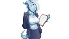 Woman world of warcraft draenei blizzard entertainment video 