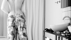 Woman X-Art magazine monochrome