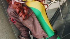 Woman X-Men Rogue cosplay