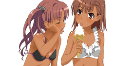 Woman young misaka mikoto