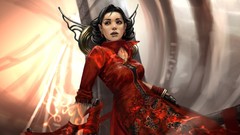 Woman young queen artwork fantasy art