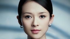 Woman Ziyi Zhang faces Actress asians black hair