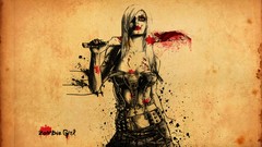 Woman zombies artwork