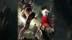 Woman zombies male dead island video games