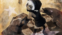 Women black rock Shooter