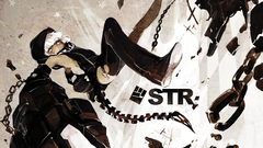 Women black rock Shooter