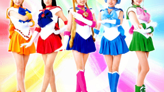 Women cosplay sailor moon