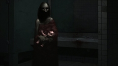 Women creepy woman doll