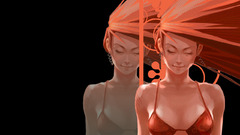 Women digital Art girl