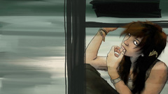 Women digital Art girl