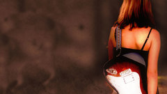 Women guitars girl