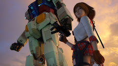 Women gundam girl