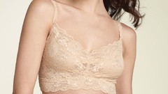 Women lingerie brunettes models bra Prada fernanda