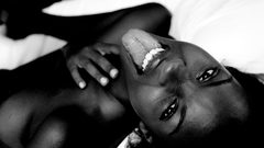 Women monochrome girl