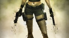 Women Movies tomb raider lara croft tomb raider underworld gun