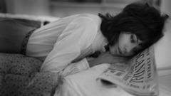 Women Olga kurylenko grayscale