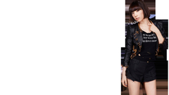 Women short hair asians