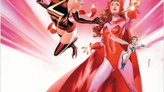 Women superheroes artwork girl