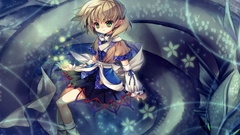 Women touhou elves mizuhashi