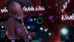 Women touhou elves mizuhashi