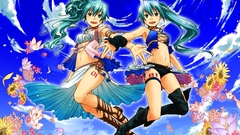 Women vocaloid hatsune miku