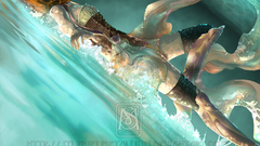 Women water redheads deviantart