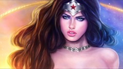 Wonder Woman comics fan art adriana lima dc comics digital art 