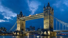 Wonderland architecture Tower Bridge artwork