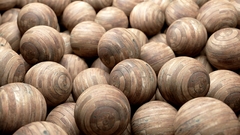 Wood ball balls Sphere