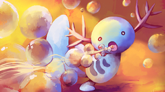 Wooper used bubblebeam by