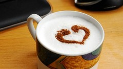 Work foam love coffee morning Tables Hearts Laptops drinks desks