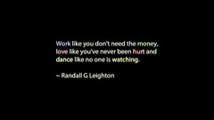 Work love Money Quotes