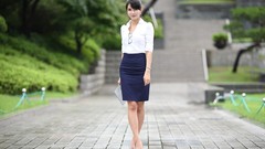 Work woman asians models Korean Cha Sun Hwa