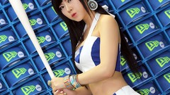 Work woman asians models Korean Hwang Mi Hee