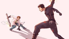 World futuristic comics nerd