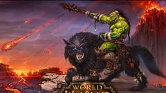 World game wolf rider warcraft orc