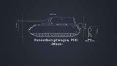 World of Tanks blueprint tanks minimalistic artwork video games 