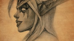 World of warcraft artwork video games Queen Azshara