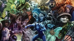 World of warcraft Dota artwork