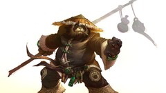 World of warcraft mists of pandaria artwork panda bears