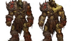 World of warcraft orc artwork blizzard entertainment fantasy art