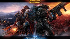 World of warcraft starcraft video games