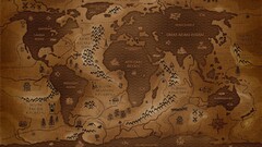 World world map Map reverse inverted vladstudio sepia